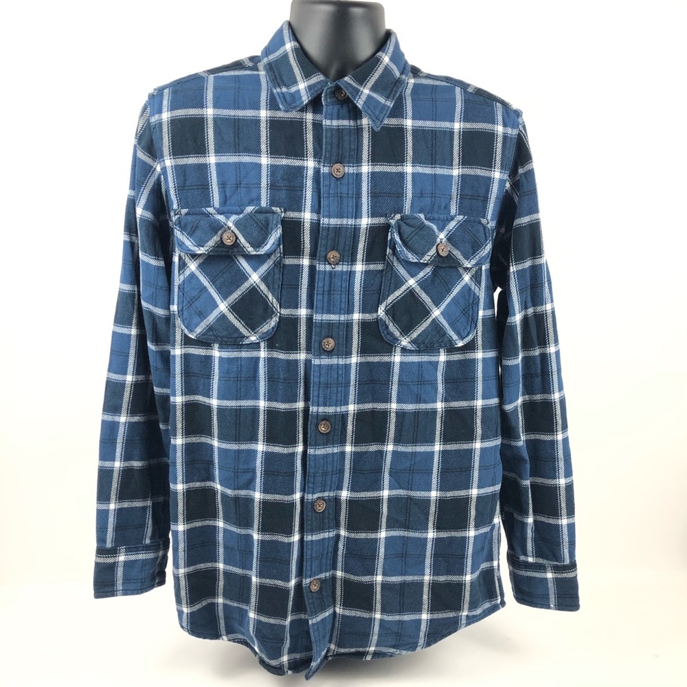 DULUTH TRADING Men’s FLANNEL LONG SLEEVE SHIRT